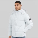 Mens Pyron Puffer Jacket Frost Grey