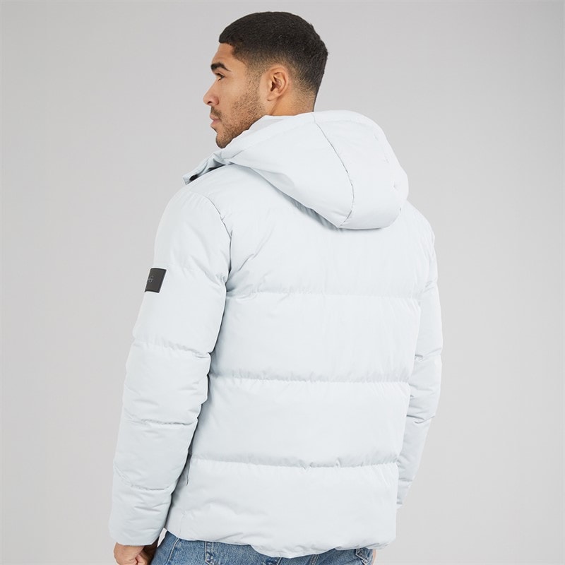 Mens Pyron Puffer Jacket Frost Grey - Image 2