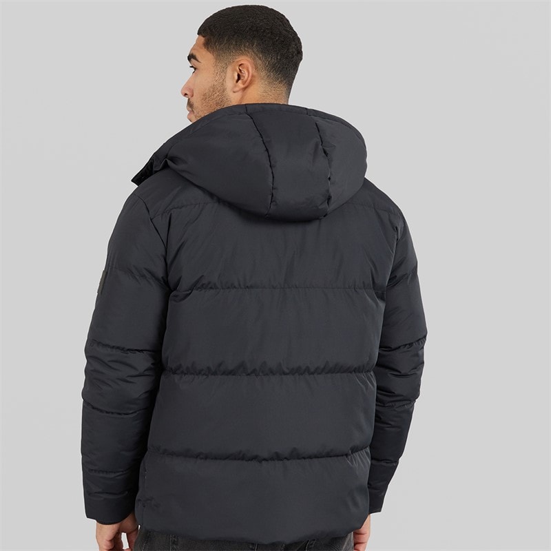Mens Pyron Puffer Jacket Black - Image 2