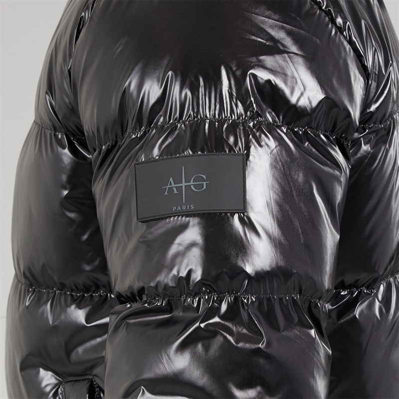 Mens Ecer Puffer Jacket Black - Image 3