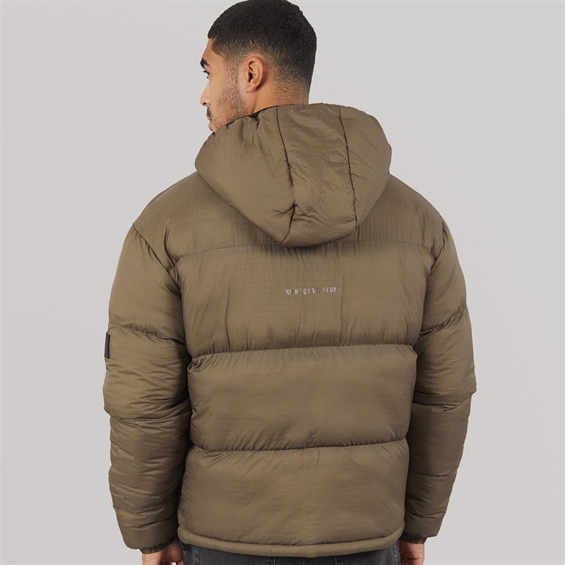Mens Tempete Puffer Coat Mink - Image 2
