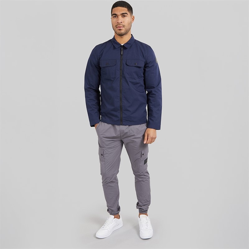 Mens Wilder Cargo Pants Charcoal - Image 3