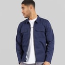 Mens Arden Overshirt Navy