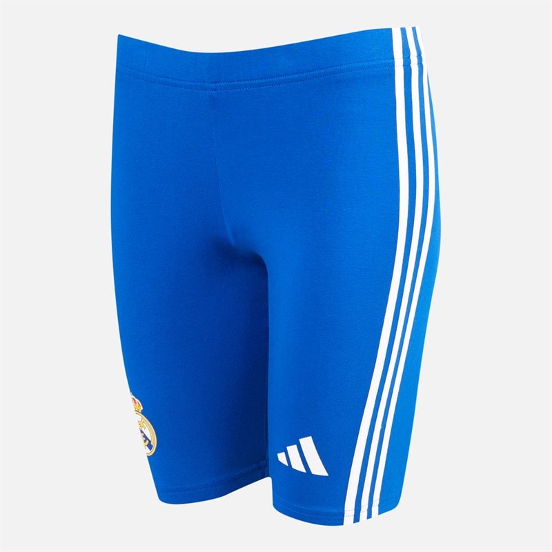 Womens RMCF Real Madrid Tight Shorts Collegiate Royal - Image 2