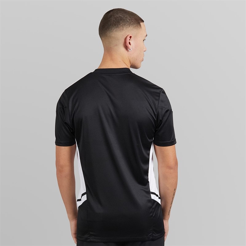 Mens Condivo 22 T-Shirt Black/White - Image 2
