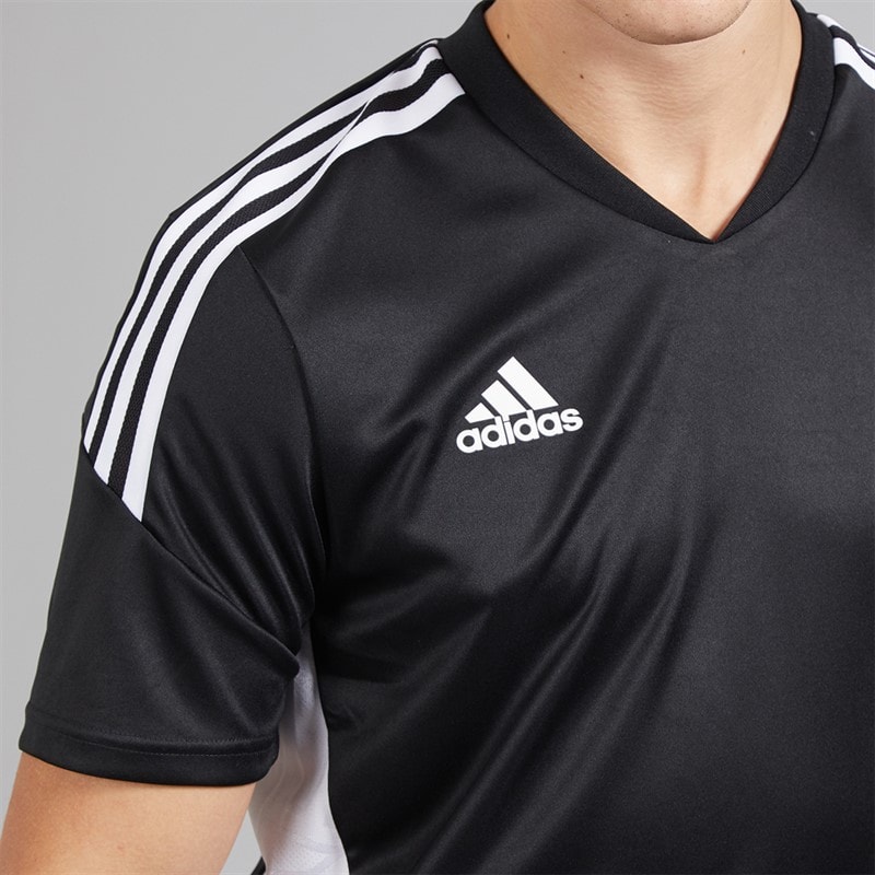 Mens Condivo 22 T-Shirt Black/White - Image 3