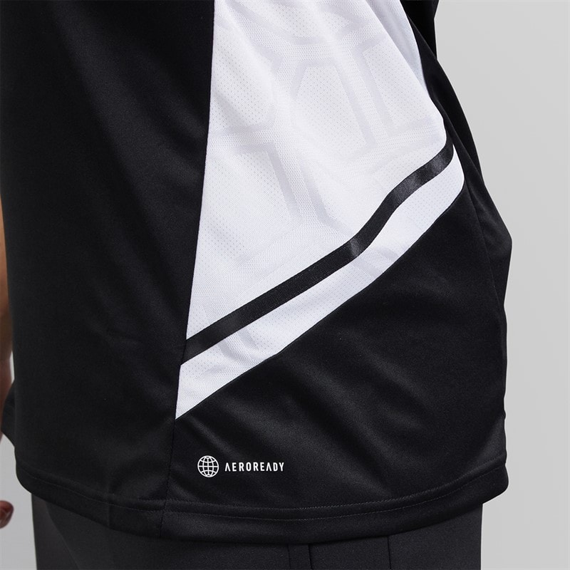 Mens Condivo 22 T-Shirt Black/White - Image 5