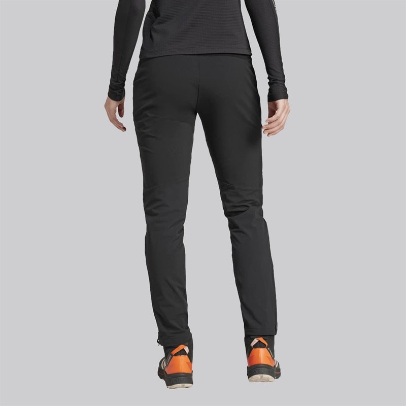 Womens Terrex Techrock Brushed Softshell Track Pants Black - Image 2
