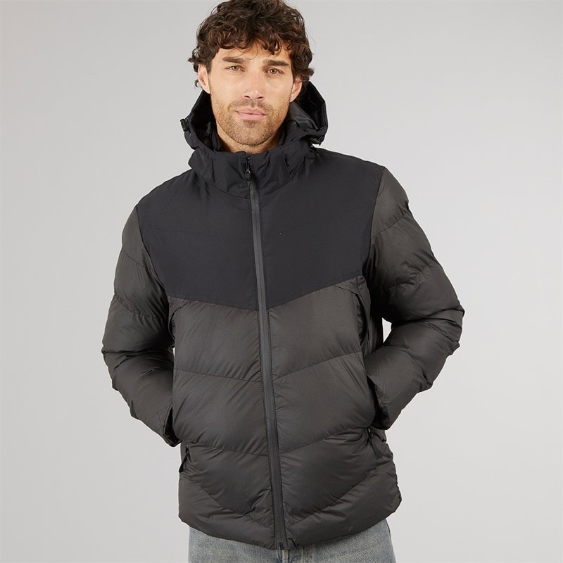 Mens Lebron Short Jacket Black - Image 3