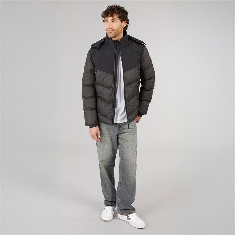 Mens Lebron Short Jacket Black - Image 4