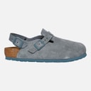 Tokio Ankle Strap Clogs Basalt Gray