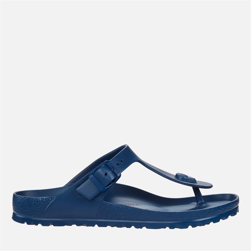 Birkenstock Womens Gizeh Eva Toe Post Sandals Navy