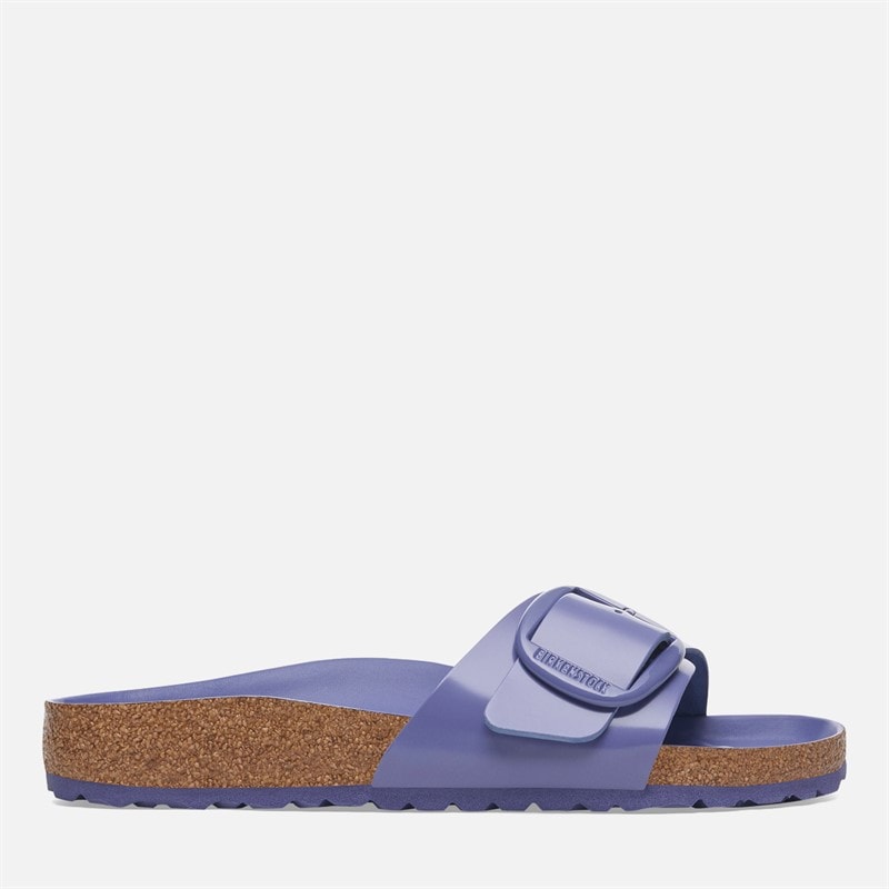 Birkenstock Womens Madrid Big Buckle Sandals High Shine Purple Dusk