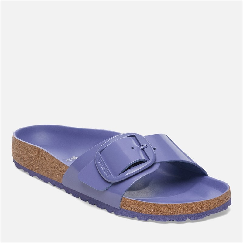 Womens Madrid Big Buckle Sandals High Shine Purple Dusk - Image 2