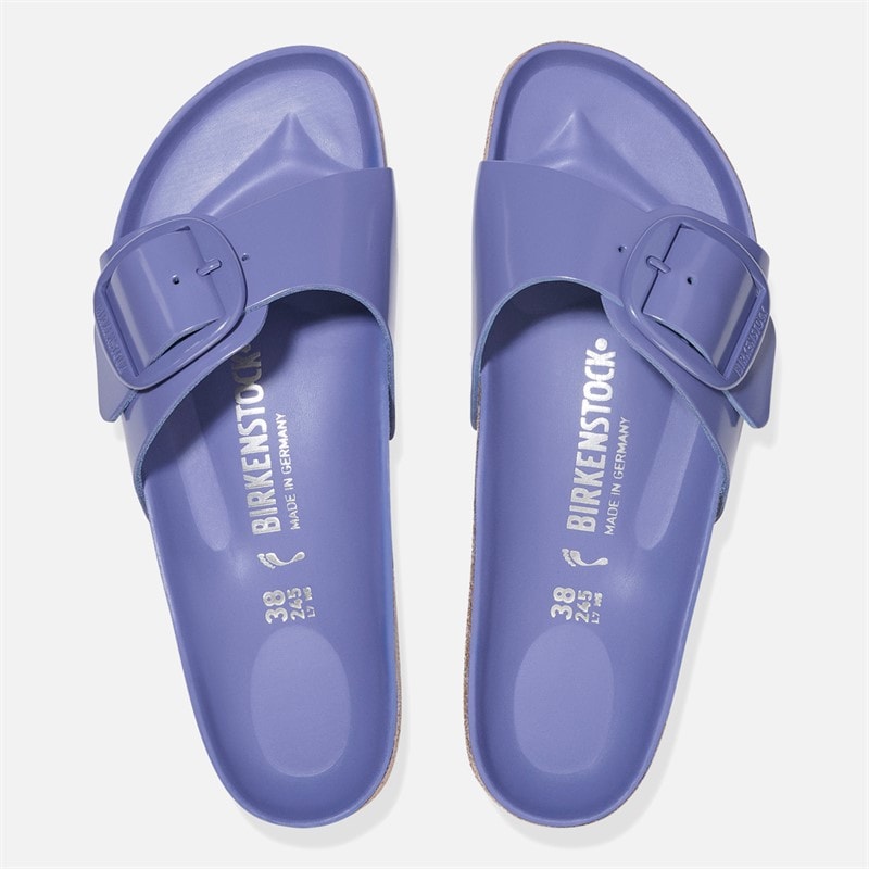 Womens Madrid Big Buckle Sandals High Shine Purple Dusk - Image 3