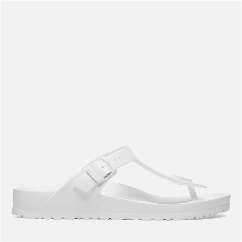 Birkenstock Womens Gizeh Eva Toe Post Sandals White