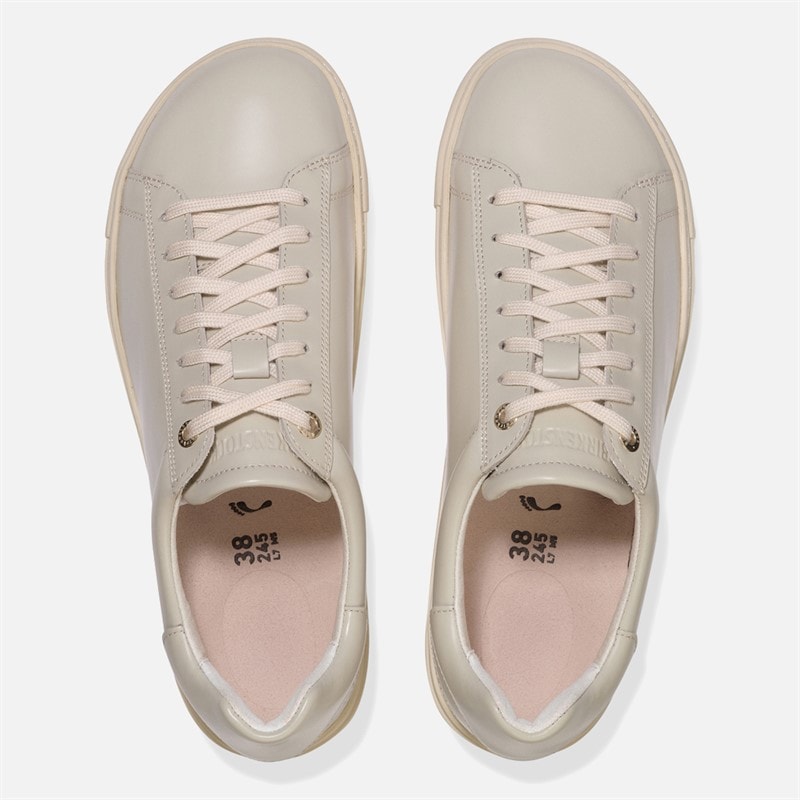 Womens Bend Low Trainers Oyster - Image 3