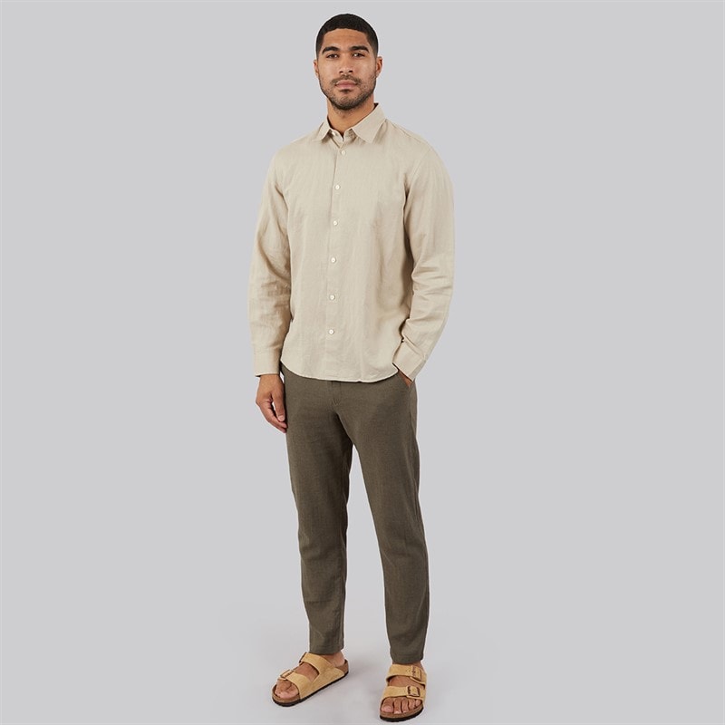 Mens Claus Long Sleeve Shirt Pure Cashmere - Image 3