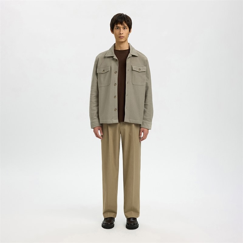 Mens Oliver Overshirt Vetiver - Image 2