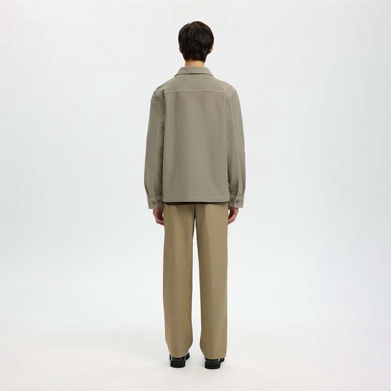 Mens Oliver Overshirt Vetiver - Image 3