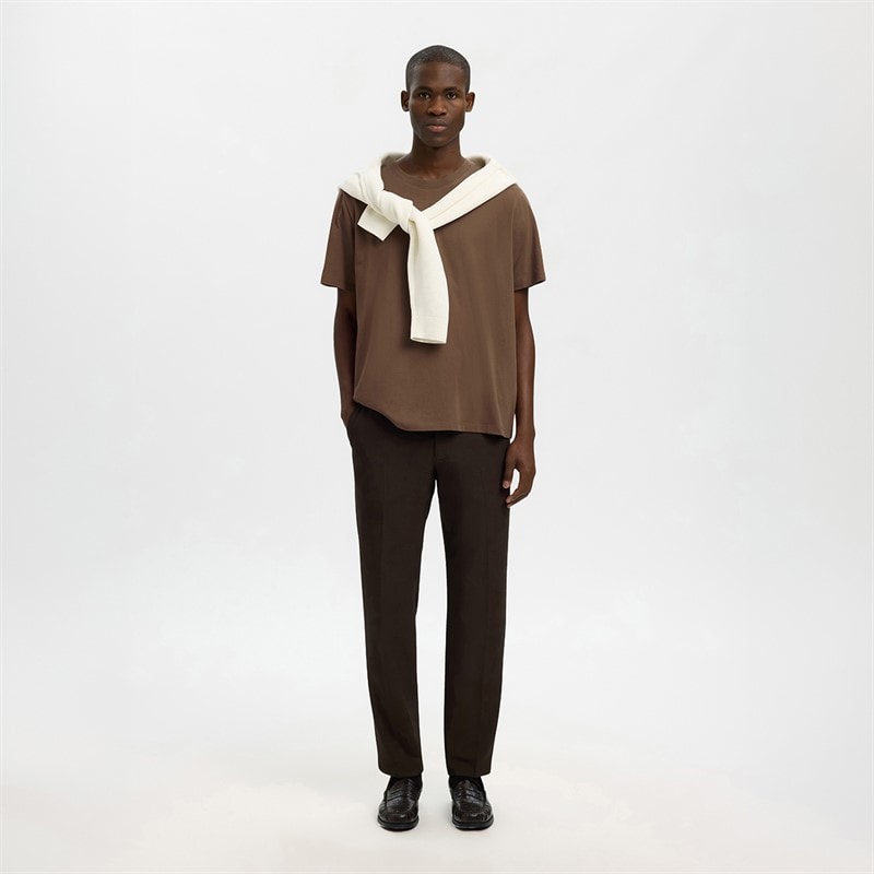 Mens Aspen T-Shirt Chocolate Chip - Image 2