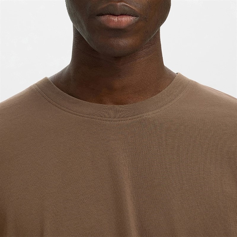 Mens Aspen T-Shirt Chocolate Chip - Image 4