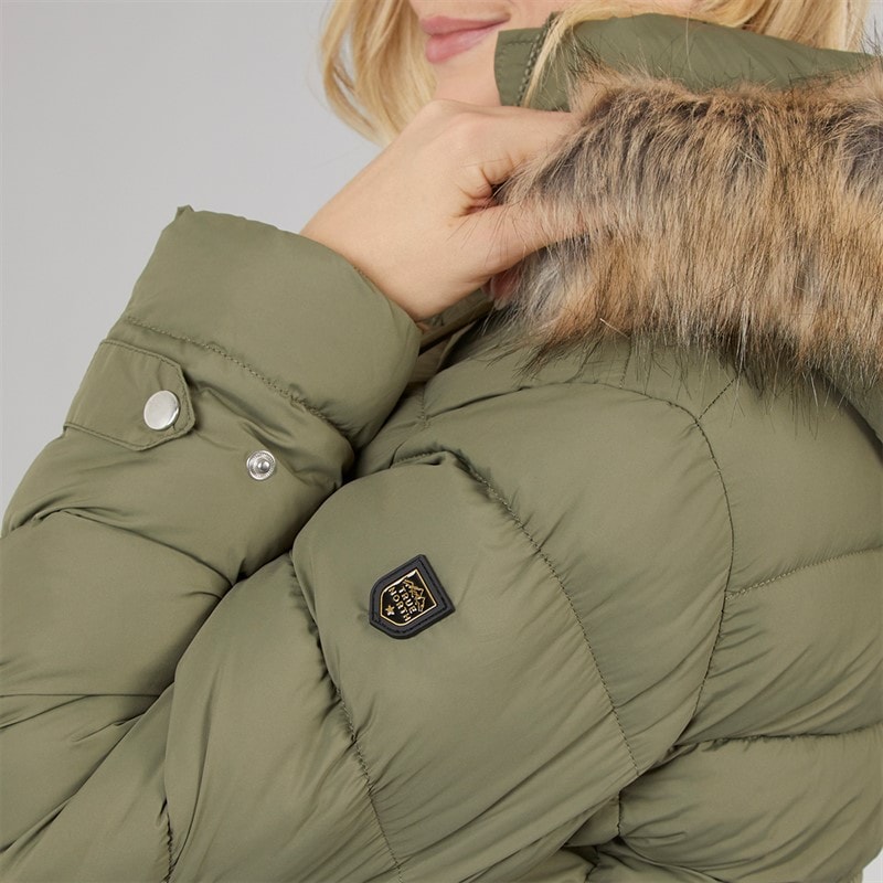 Womens Jacket Olive - Image 3