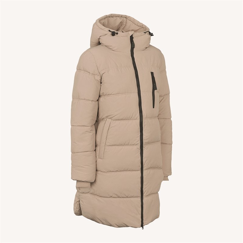 Womens Gunilla Coat Sand - Image 4