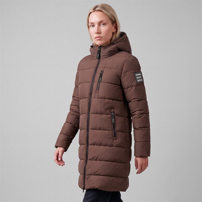 True North Womens Gunilla Coat Brown
