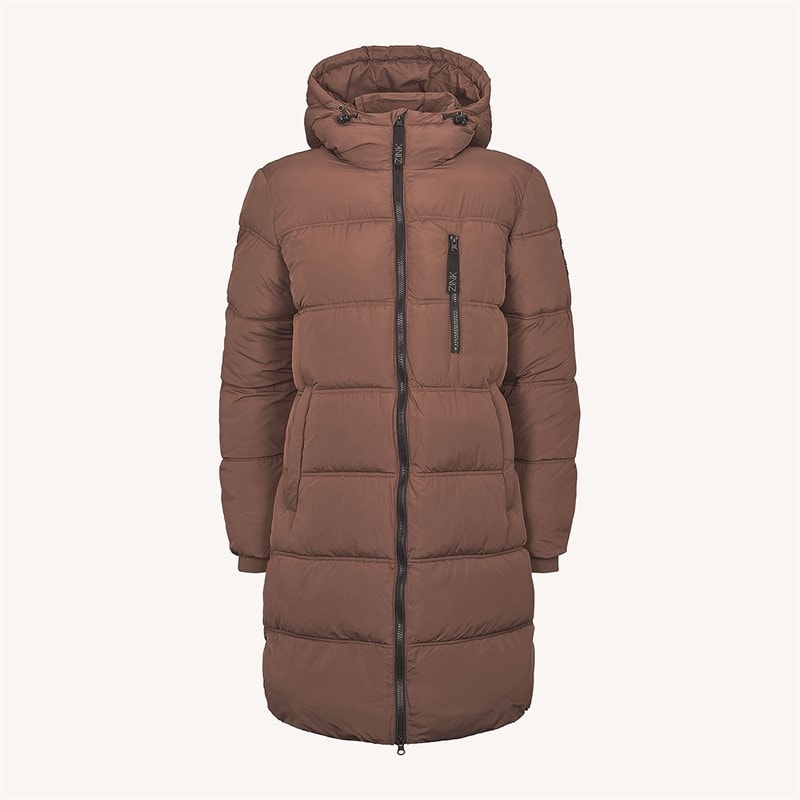 Womens Gunilla Coat Brown - Image 2
