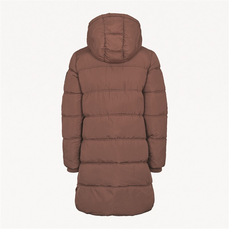 Womens Gunilla Coat Brown - Image 3
