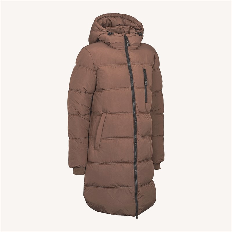 Womens Gunilla Coat Brown - Image 4