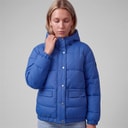 Womens ZINK Lily Puffer Blue