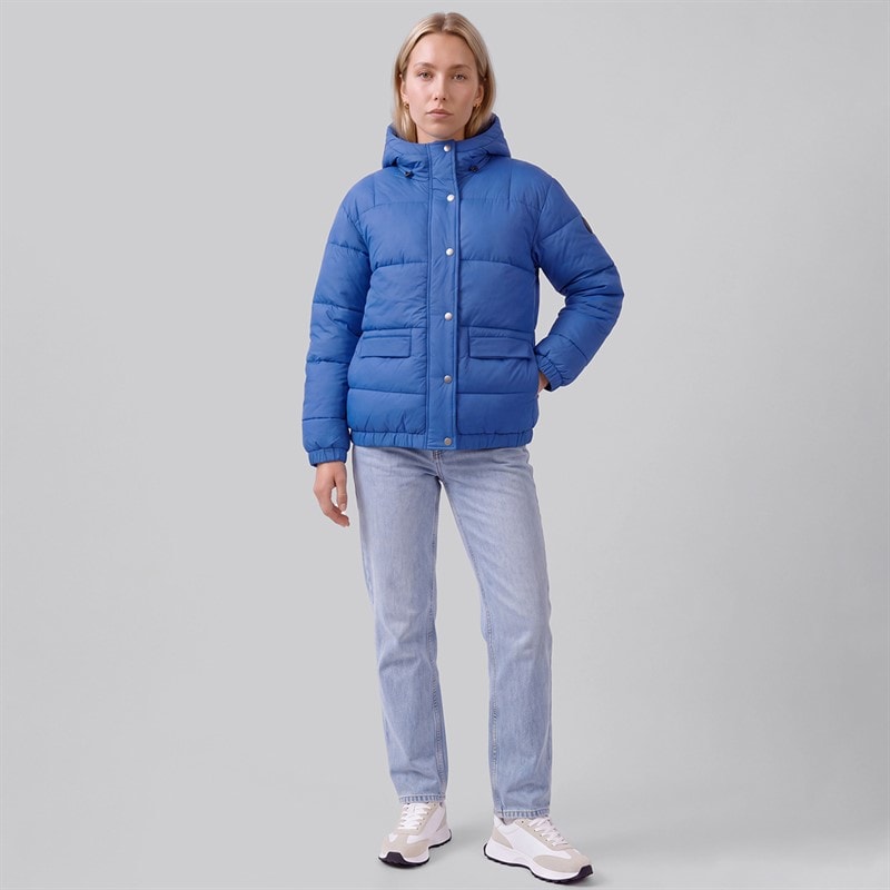 Womens ZINK Lily Puffer Blue - Image 2