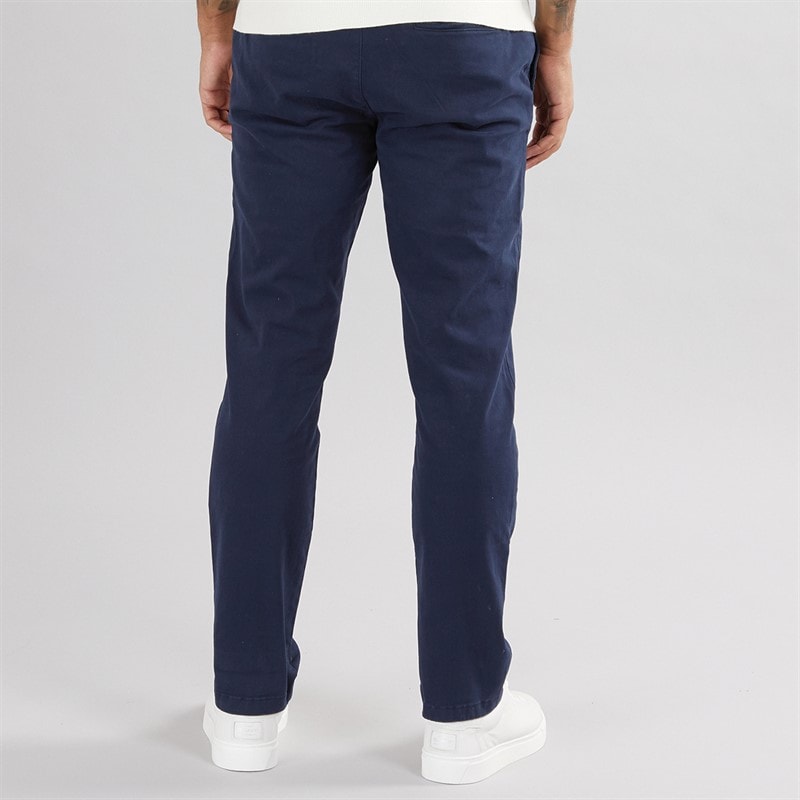 Mens Slim Fit Stretch Chinos Dark Navy - Image 2