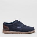 Mens Daltrey Shoes Navy/Brown