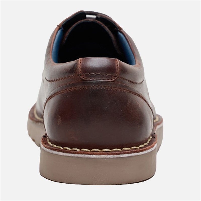 Mens Daltrey Shoes Brown Waxy - Image 4