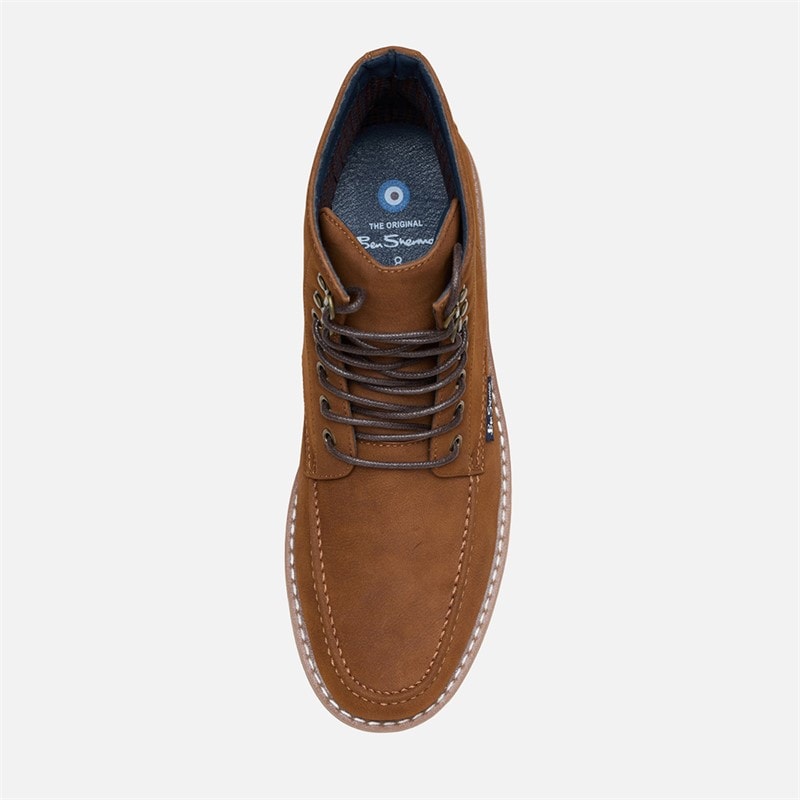 Mens Convoy Boots Tan - Image 3