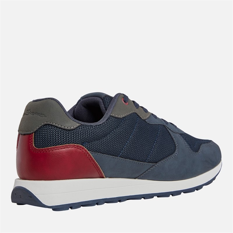 Mens Cruiser Trainers Navy/Grey/Red - Image 5