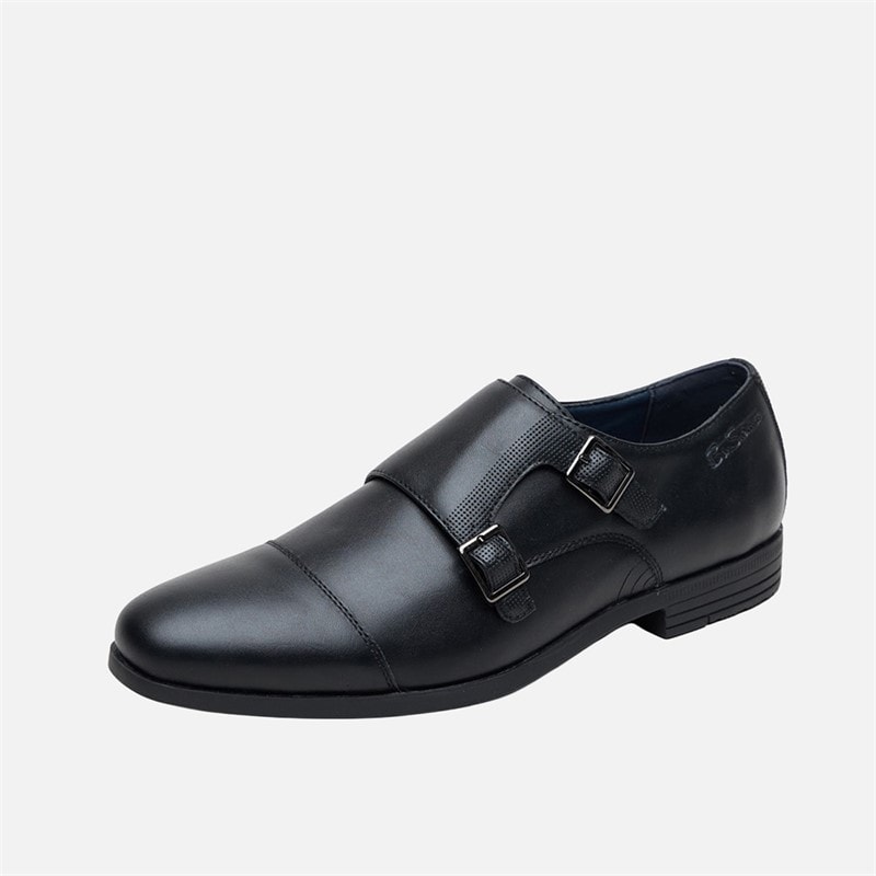 Mens Rick Monk Shoes Black - Image 2