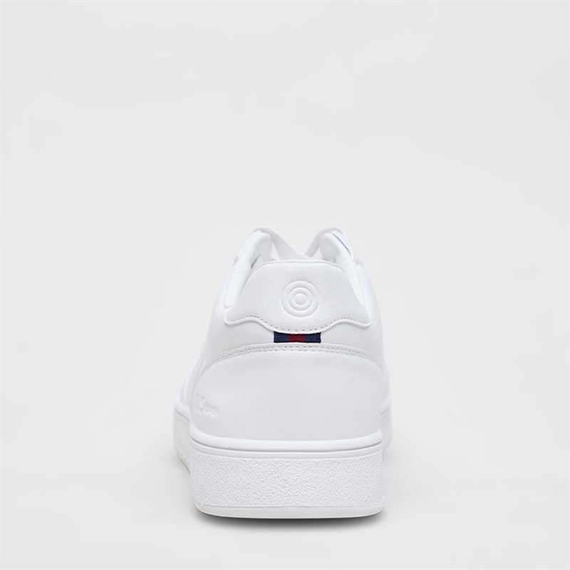 Mens Match Trainers White/White - Image 4