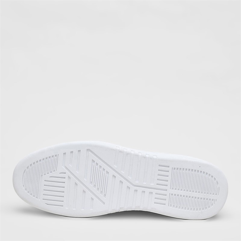 Mens Match Trainers White/White - Image 5