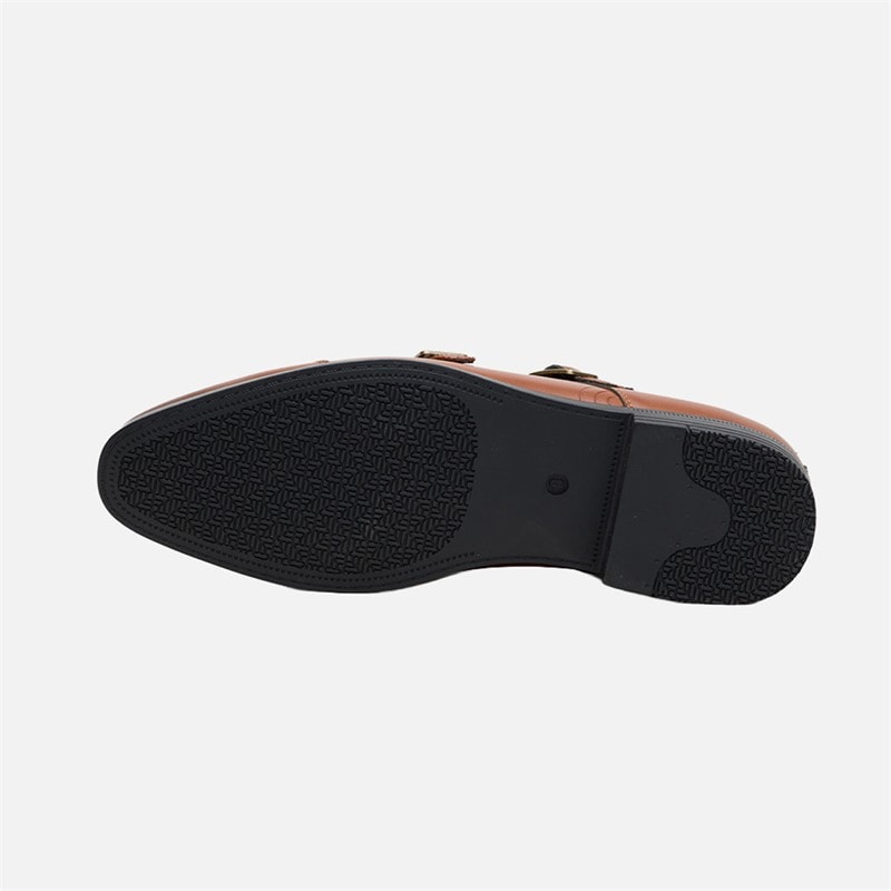 Mens Rick Monk Shoes Tan - Image 5