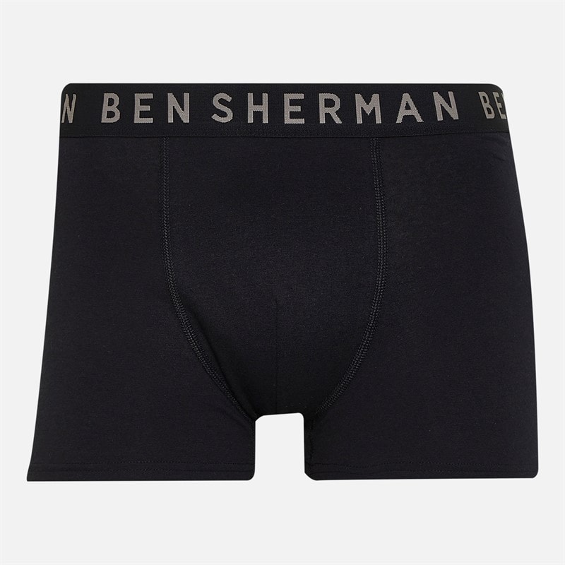 Mens Seven Pack Boxers Black/White - Image 2