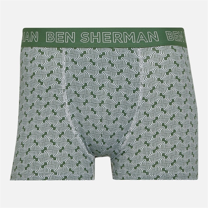 Mens Three Pack Trunks Geo/Plain - Image 2