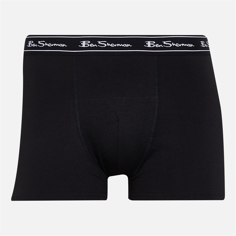 Mens Three Pack Trunks Geo/Plain - Image 3