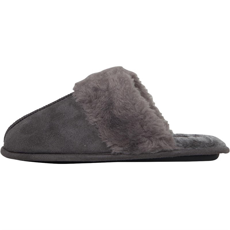 Womens Bekah Slippers Grey - Image 2