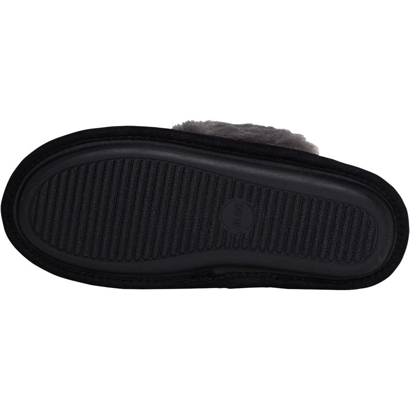 Womens Bekah Slippers Black - Image 3