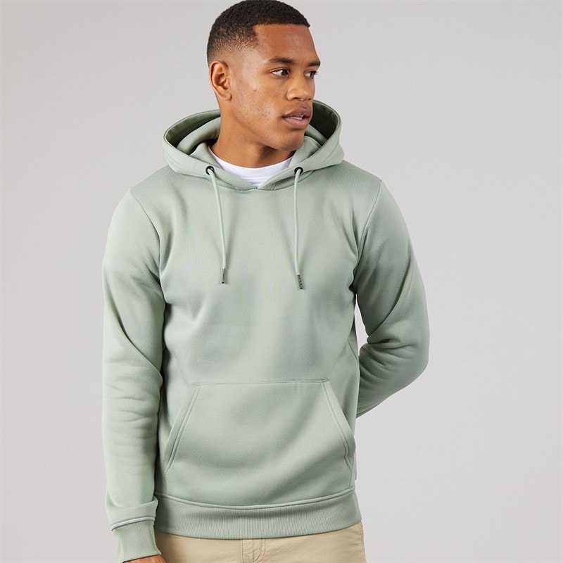 Mens Hugh Hoodie Emerald Green - Image 1