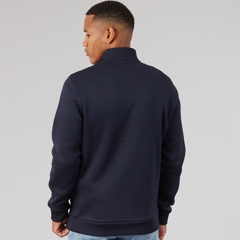 Mens Idaho Funnel Neck Jumper Navy - Image 2
